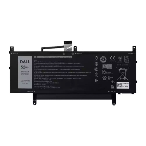 08NFC7, 2ICP4/60/80-2 ersatz Laptop Akku fuer Dell Latitude 15 9510 06DF2, Latitude 15 9510 12NTW, 52wh, 7,6V, 4 zellen