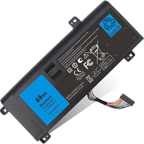 08X70T, 0G05YJ ersatz Laptop Akku fuer Dell Alienware 14, Alienware 14(A14-6351), 11,1 V, 6 zellen, 69wh