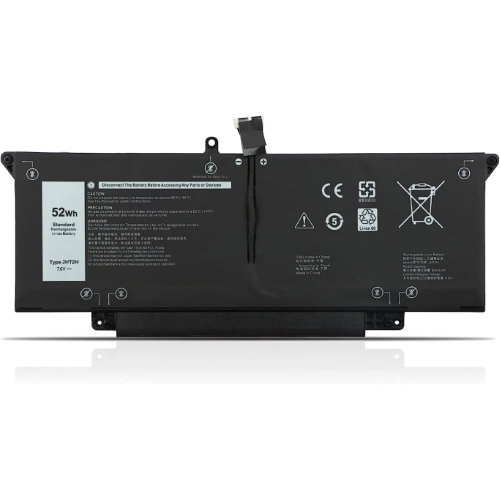 7CXN6, HRGYV ersatz Laptop Akku fuer Dell Latitude 7310 0HKD9, Latitude 7310 1236G, 7,6V, 52wh, 4 zellen