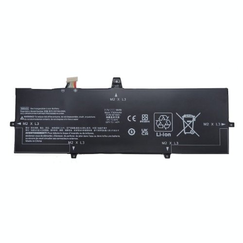 BM04056XL, BM04XL ersatz Laptop Akku fuer HP Elitebook 1030 X360 G3, EliteBook x360 1030 G3, 7,6V, 56,2wh, 4 zellen