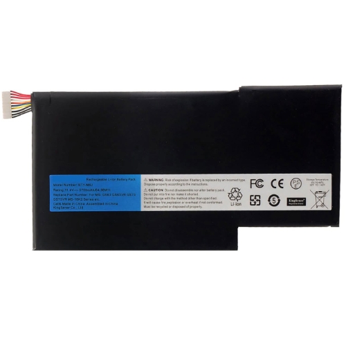 BTY-M6J, BTY-U6J ersatz Laptop Akku fuer MSI GS63 7RE-009CN, GS63 7RE-018CN, 11,4v, 3 zellen, 64,98wh