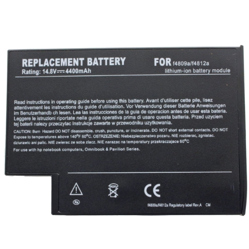 113955-001 294038-182, 319411-001 319411-001N ersatz Laptop Akku fuer HP Evo N1010V, Evo N1050V, 4400mAh, 14,8V, 8 zellen