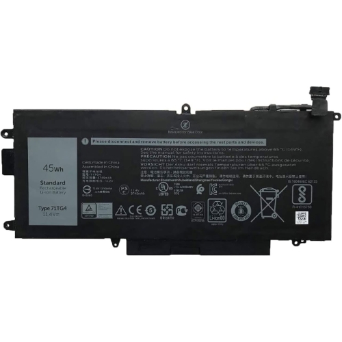 0725KY, 0CFX97 ersatz Laptop Akku fuer Dell Latitude 12 5289 2 IN 1, Latitude 5289 2-in-1, 11,4v, 45wh, 3 zellen