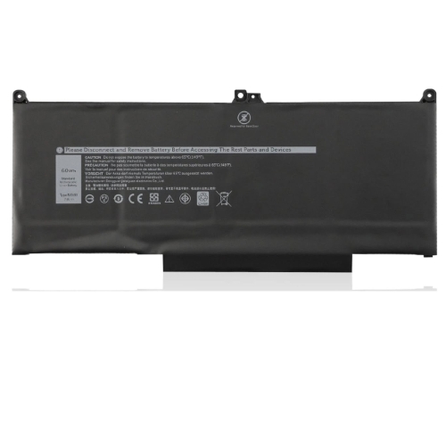 05VC2M, 0829MX ersatz Laptop Akku fuer Dell Latitude 13 5300, Latitude 13 5300 2-in-1, 7,6V, 60wh, 4 zellen