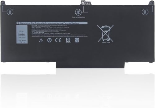 05VC2M, 0829MX ersatz Laptop Akku fuer Dell Latitude 13 5300, Latitude 13 5300 2-in-1, 7,6V, 60wh