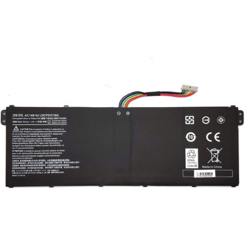 4ICP5/57/80, AC14B13J ersatz Laptop Akku fuer Acer Aspire E3-111, Aspire E3-112, 3220mah / 36wh, 11,4v