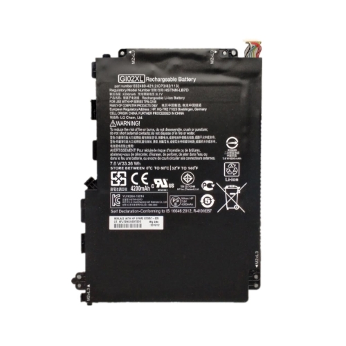 832489-421, 833657-005 ersatz Laptop Akku fuer HP Pavilion X2 12, Pavilion X2 12-B000, 7,6V, 4200mah / 33,36wh