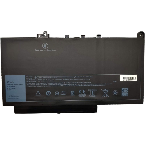 7CJRC ersatz Laptop Akku fuer Dell Latitude 12 E7270, Latitude 12 E7470, 11,4v, 42wh