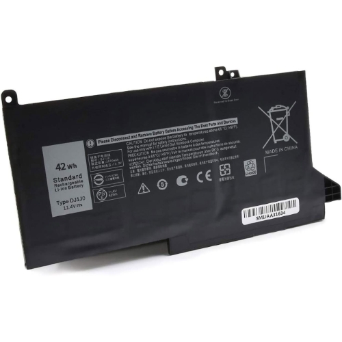 0NF0H, DJ1J0 ersatz Laptop Akku fuer Dell 451-BBZL, Latitude 12 (7280-K8X0T), 11,4v, 42wh