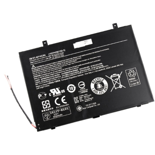 AP14C8S(1ICP4/58/102-3), KT.0030G.005 ersatz Laptop Akku fuer Acer Aspire Switch 11, Aspire Switch 11 Pro, 3,8V, 34wh