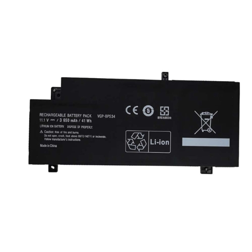 VGP-BPL34, VGP-BPS34 ersatz Laptop Akku fuer Sony Vaio 15 Touch Laptop, Vaio SVF15A16CXB, 4000mah / 45wh, 11,1V