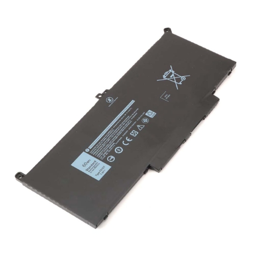 0F3YGT, 2X39G ersatz Laptop Akku fuer Dell CTOL7480-D1506CN, CTOL7480-D1706CN, 7,6V, 60wh