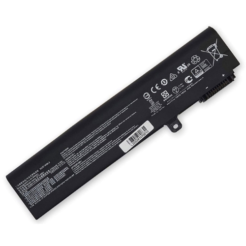 3ICR19/65-2, BTY-M6H ersatz Laptop Akku fuer MSI GE62, GE62 MVR Series, 10,8V, 4400mAh