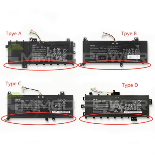 B21N1818, B21N1818-2 ersatz Laptop Akku fuer Asus A409FA, A409FB, 32wh, 7,3v / 7,6v