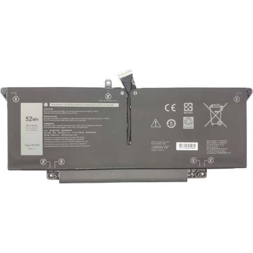 7CXN6, HRGYV ersatz Laptop Akku fuer Dell Latitude 7310 0HKD9, Latitude 7310 1236G, 7,6V, 52wh