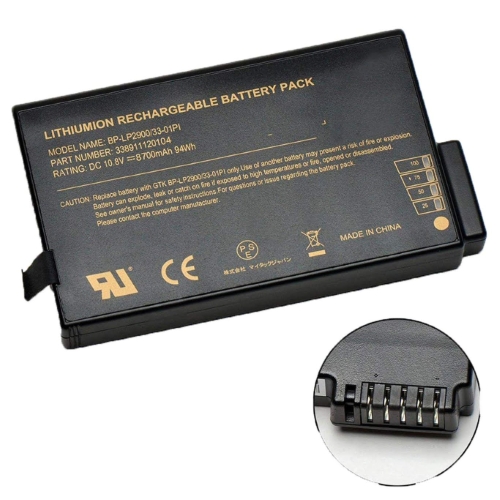 33-01PI, 338911120104 ersatz Laptop Akku fuer Getac B300, M230, 8700mah / 94wh, 10,8V