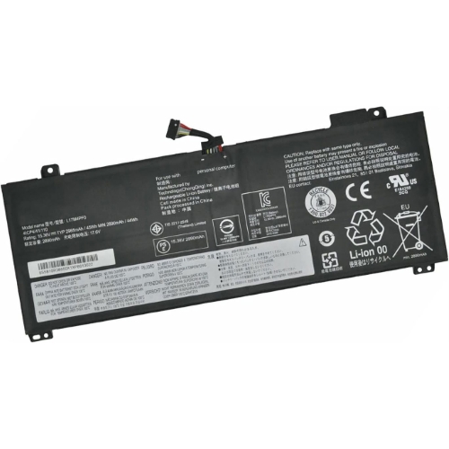 5B10R38649, 5B10R38650 ersatz Laptop Akku fuer Lenovo IdeaPad S530, IdeaPad S530-13, 2965mah / 45wh, 4 zellen, 15,36v