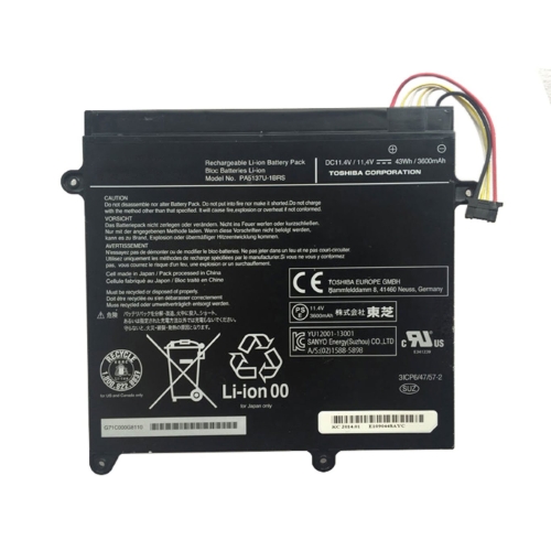 PA5137U-1BRS ersatz Laptop Akku fuer Toshiba Portege Z10T-A, Portege Z10T-A-102, 11,4v, 3600mah / 43wh