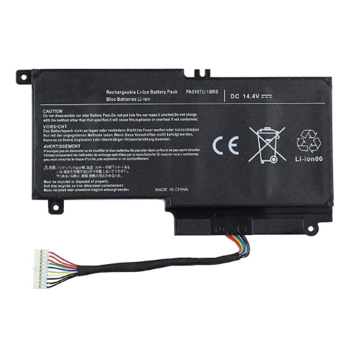 PA5107U-1BRS ersatz Laptop Akku fuer Toshiba P50T-A01C, P55t-A5202, 2838mah / 43wh, 4 zellen, 14,4 V