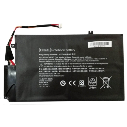 681879-121, 681879-171 ersatz Laptop Akku fuer HP ENVPR4 I5-3317U, Envy 4 Series, 14,8 V, 3400mah/52wh, 4 zellen