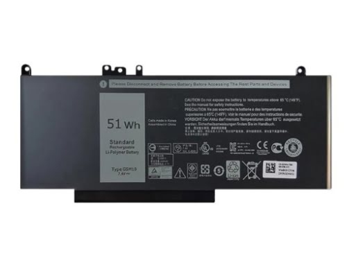 8V5GX, G5M10 ersatz Laptop Akku fuer Dell E5450, E5470, 51wh, 4 zellen, 7,4V