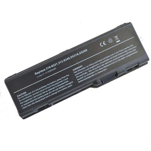 0C5454, 0D5453 ersatz Laptop Akku fuer Dell Inspiron 6000, Inspiron 9200, 11,1V, 4400mAh, 6 zellen