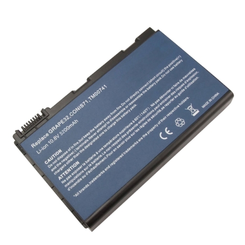 4UR18650F-2-WST-3, 934C2220F ersatz Laptop Akku fuer Acer Extensa 5120, Extensa 5210, 10,8V, 4400mah/49wh, 6 zellen