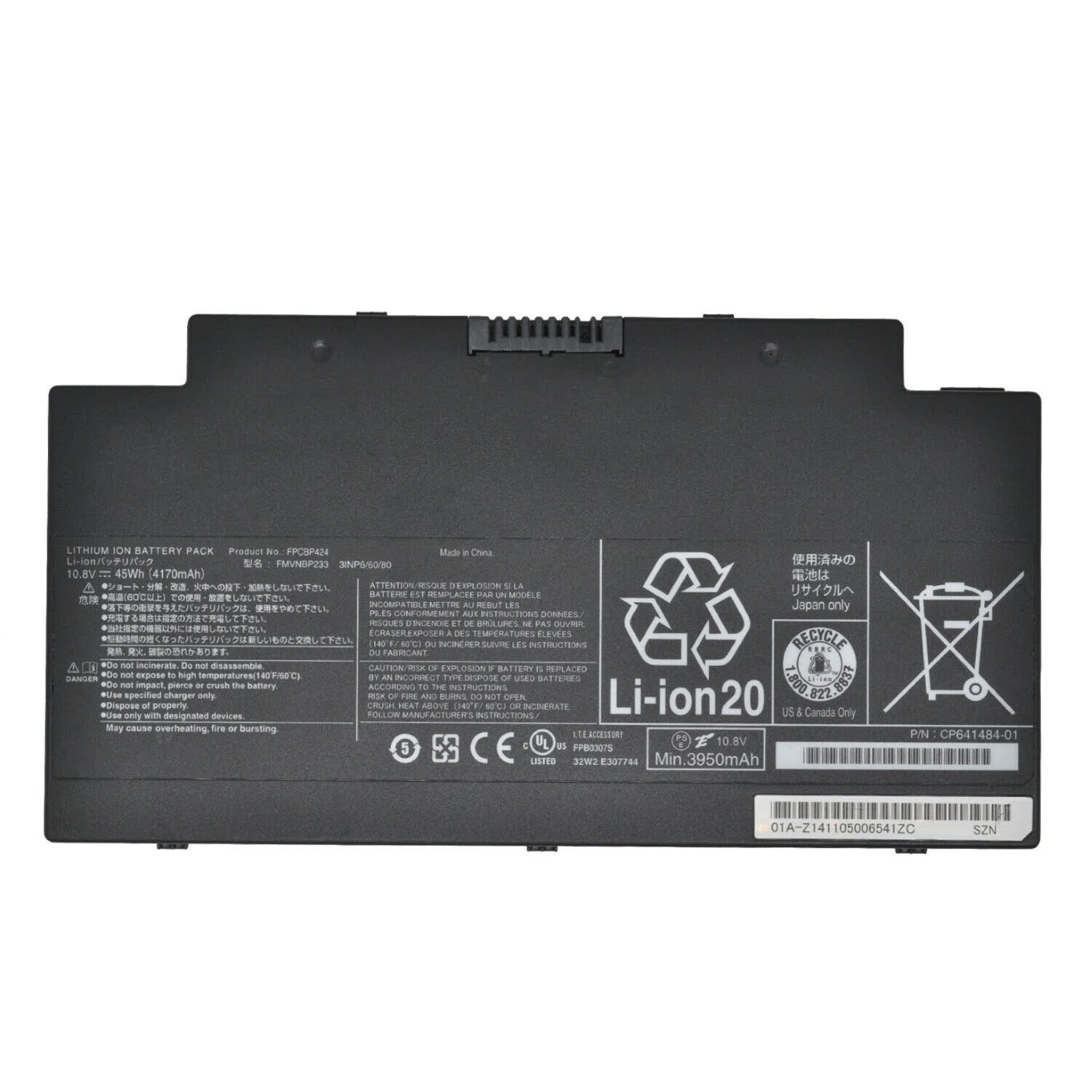 Fujitsu Fpb0307s, Fmvnbp233 Laptop Akku Fuer Lifebook Ah77/m, Lifebook Ah77/s ersatz