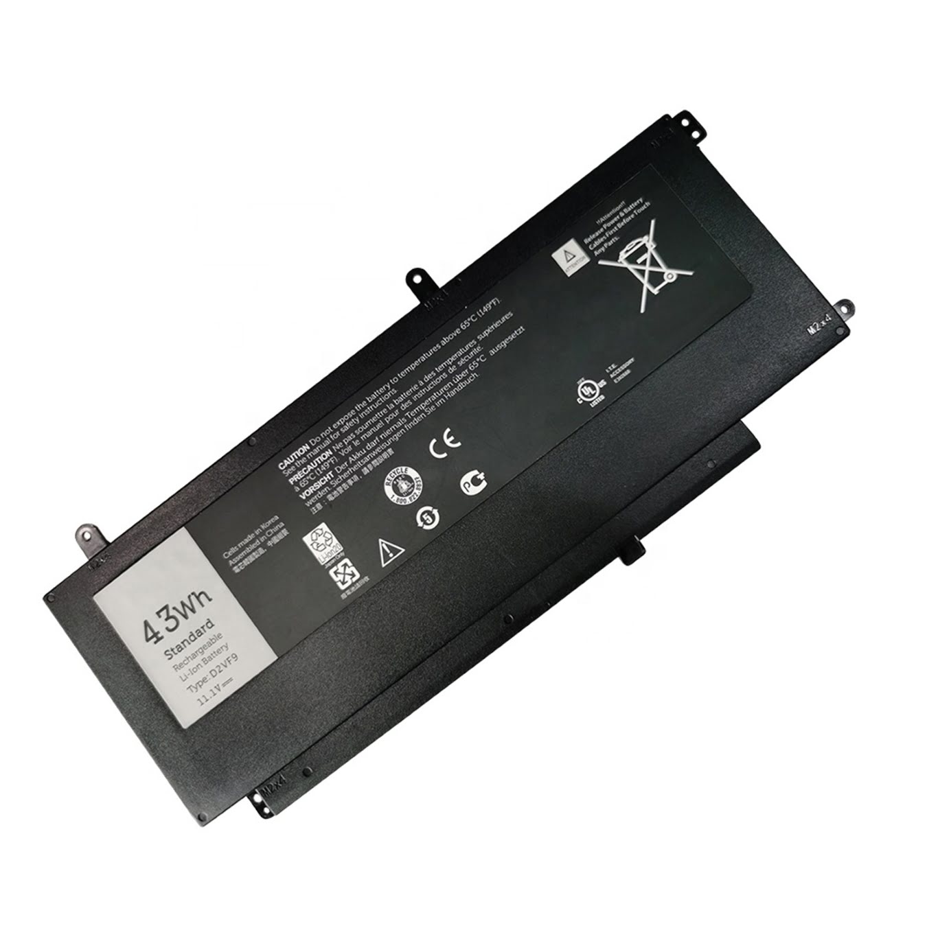 0PXR51, 0YGR2V ersatz Laptop Akku fuer Dell Inspiron 15 7547, Inspiron 15 7548, 11,1V, 43wh, 3 zellen