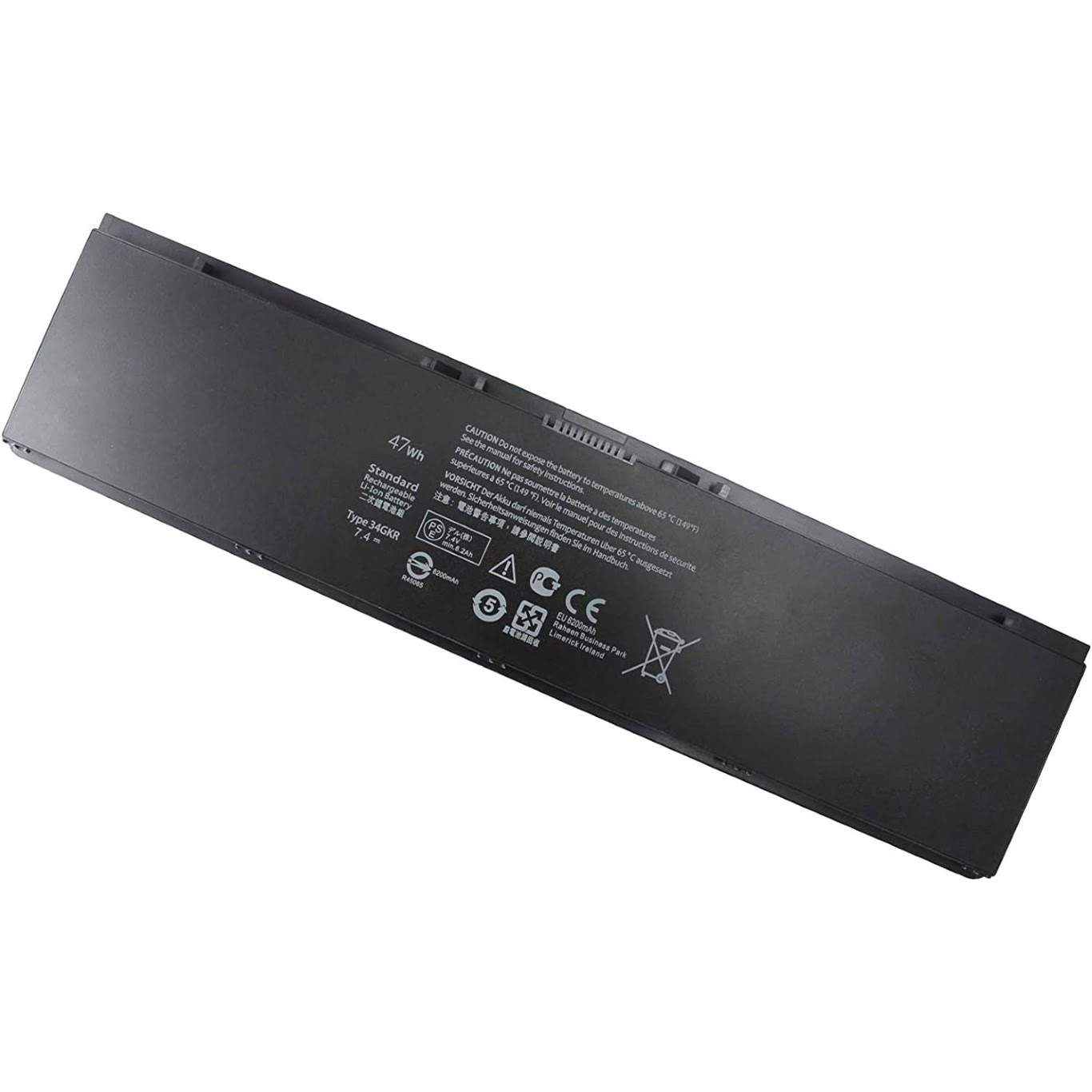 0909H5, 0G95J5 ersatz Laptop Akku fuer Dell Latitude 14 7000 Series, Latitude E7420 Series, 3 zellen, 7,4V, 47wh