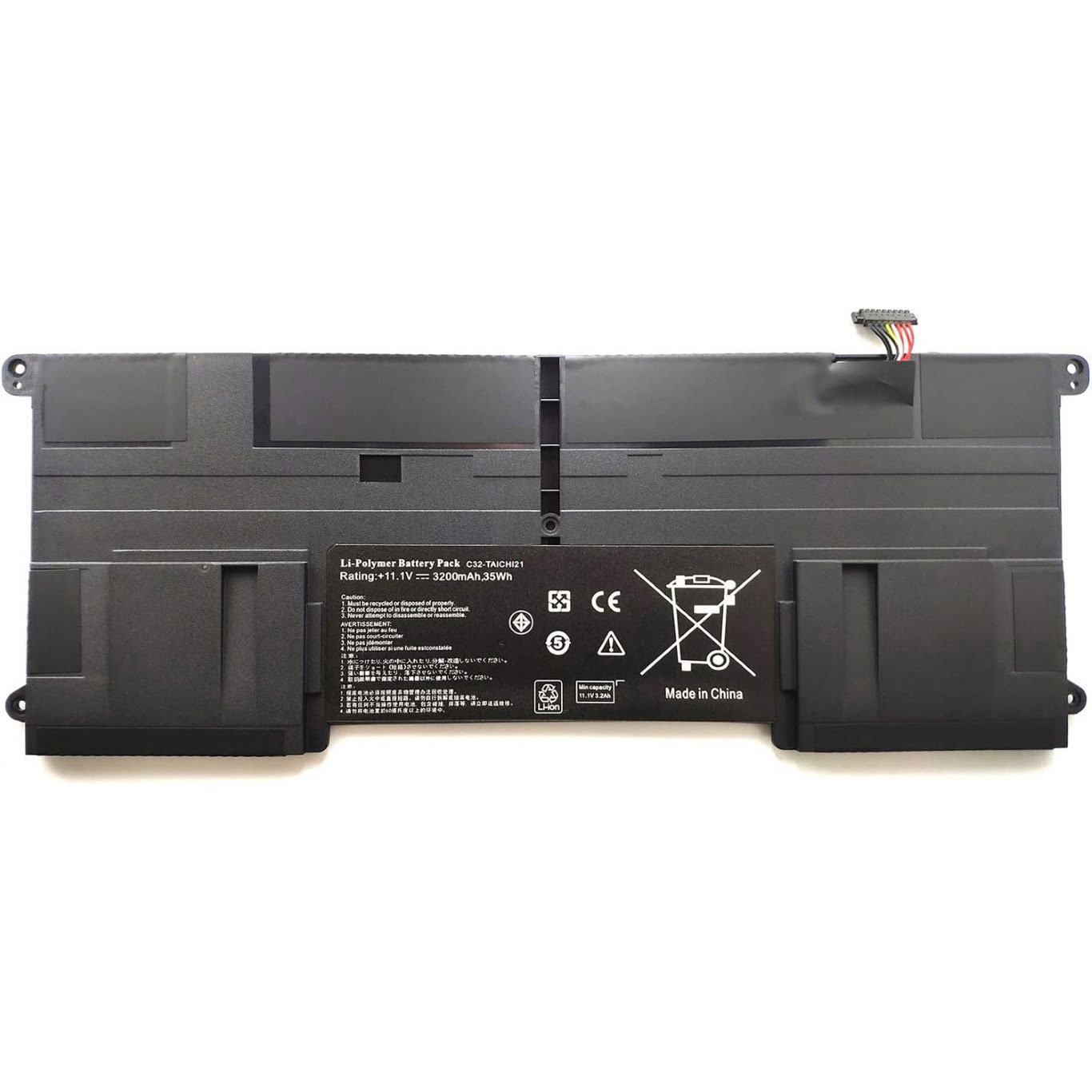 0B200-00170000M, 0B200-00170100P ersatz Laptop Akku fuer Asus 3568A-Taichi 21, Taichi 21, 3200mah / 35wh, 11,1V