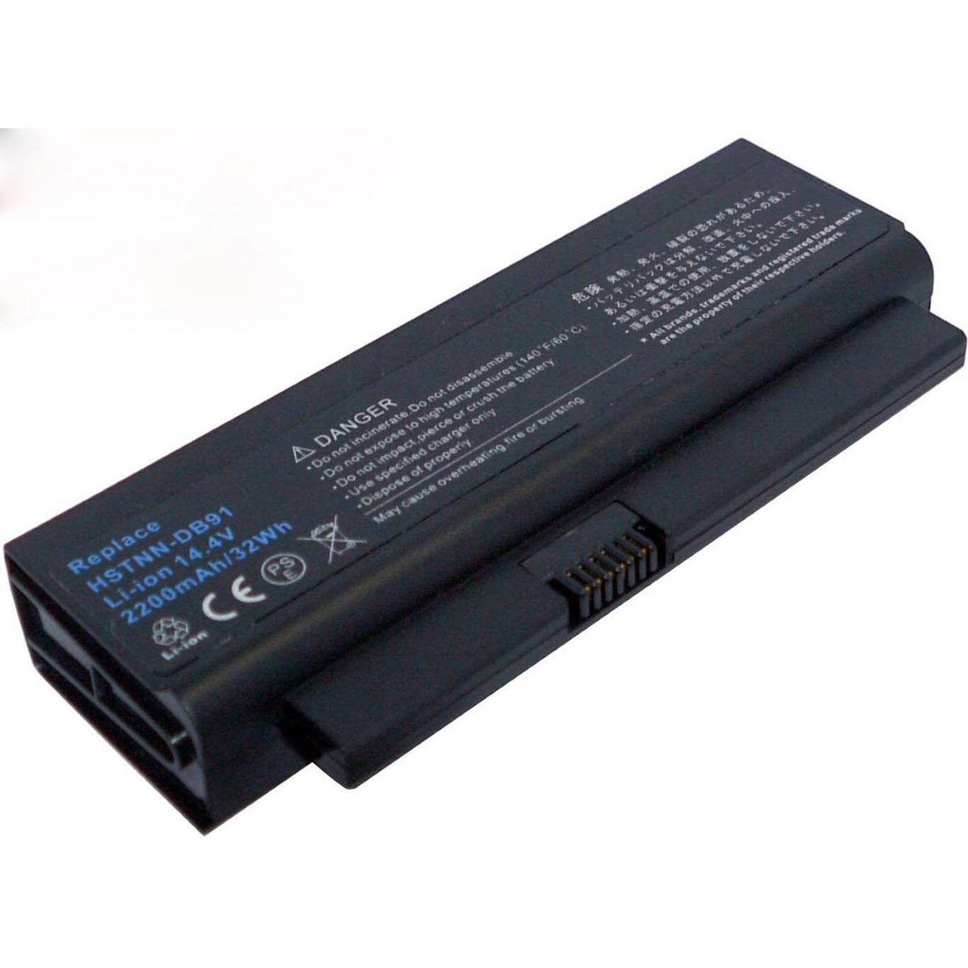 HSTNN-DB91, HSTNN-OB91 ersatz Laptop Akku fuer HP Probook 4210S, Probook 4310S, 14,4V, 2200mAh, 4 zellen