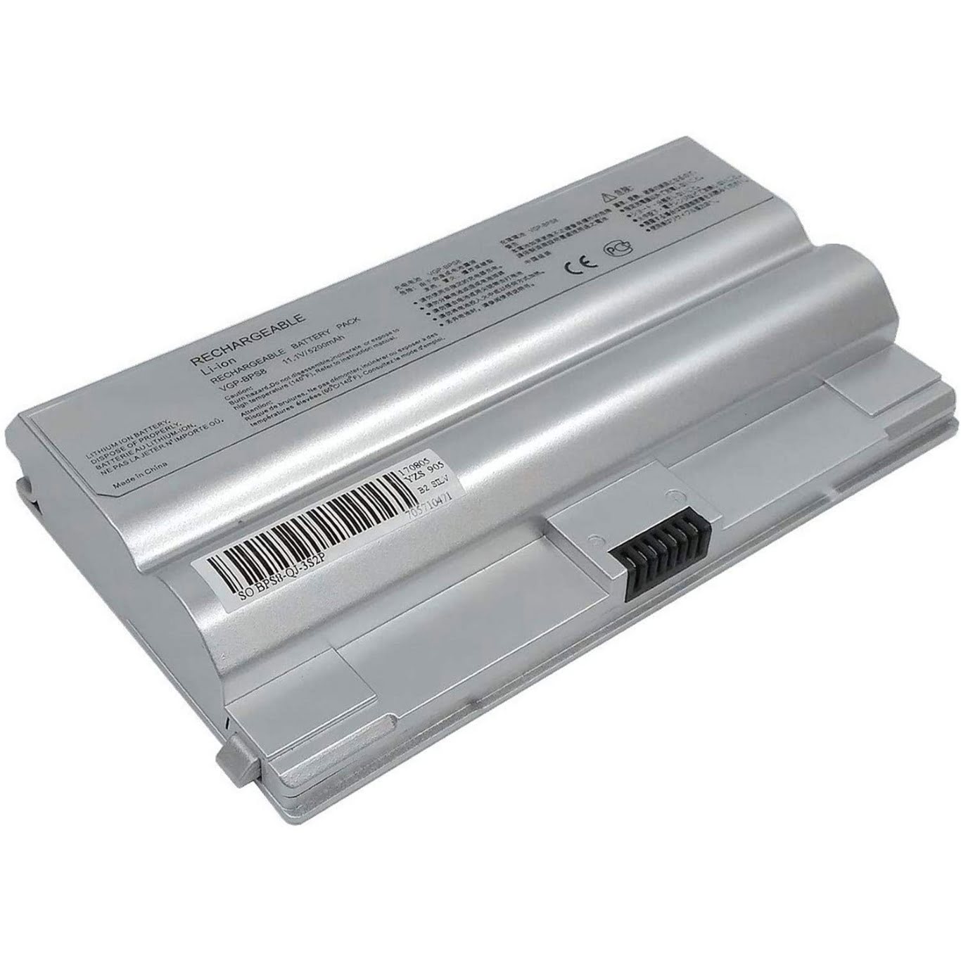 VGP-BPS8, VGP-BPS8A ersatz Laptop Akku fuer Sony Vaio VGC-LB15, Vaio VGC-LJ50B/B, 11,1V, 4400mAh, 6 zellen