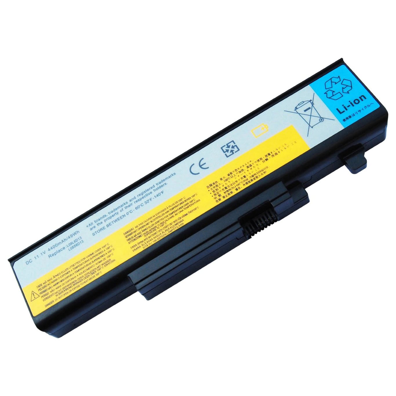 55Y2054, L08L6D13 ersatz Laptop Akku fuer Lenovo IdeaPad Y450, IdeaPad Y450 20020, 11,1V, 4400mAh, 6 zellen