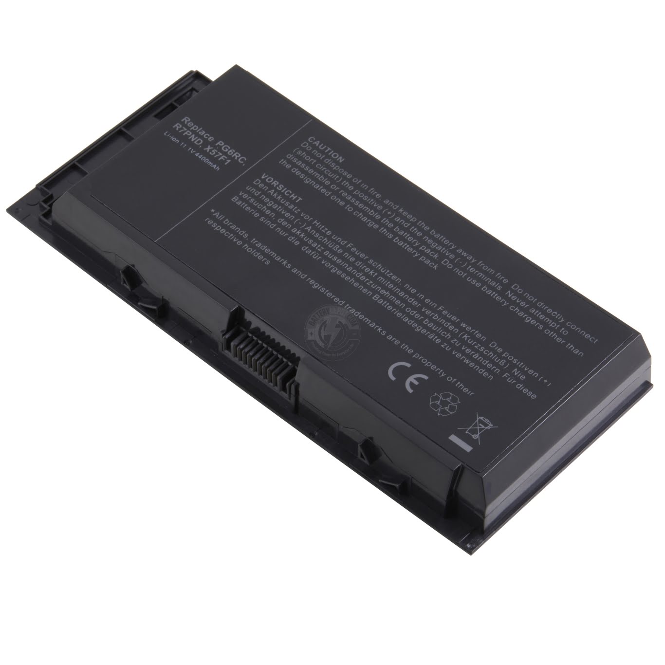 0FVWT4, 0TN1K5 ersatz Laptop Akku fuer Dell Precision M4600, Precision M4700, 4400mAh, 6 zellen, 11,1V