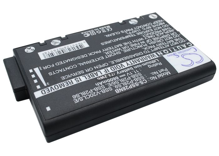 Samsung SSB-P28LS6,  SSB-P28LS6/E Laptop Akku fuer P28 cXVM 340,  P28 XTM 1500c II